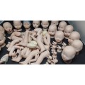 PORCELAIN DOLLS HEADS , LEGS AND HANDS