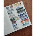 Stamp Stock Book, RSA Stamps, 8 x d/s pages, 23 x 31cm