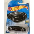 Hot Wheels Bugatti long card. Black version