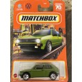 Matchbox Volkswagen Golf GTi long card import