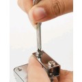 1pc Stainless Steel Utility Keychain Pocket Knife Screwdriver, Multifunction Swiss Key Tool