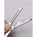 1pc Stainless Steel Utility Keychain Pocket Knife Screwdriver, Multifunction Swiss Key Tool