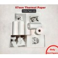 57mm Mini Printer Thermal Paper (3 Rolls) Non Stick