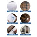 1pc Wood Grain Pattern Door Sticker