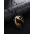 Raven Pendant Fashion Necklace