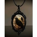 Raven Pendant Fashion Necklace