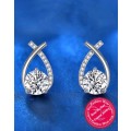 Water Drop Stud Fashion Earrings (Pair)