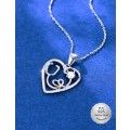 Medical Stethoscope Necklace - 925 Sterling Silver