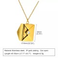Stainless Steel IP Gold - Pendant & Chain
