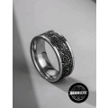 Vintage Style Handcrafted Ring - Stainless Steel (Sizes 10 & 11 Available)