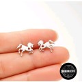 Unicorn Stud Earrings (Stainless Steel)