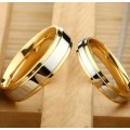 2 x Stainless Steel 2 Tone Rings (Available in Size 10 & 11)