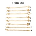 DIY Chain Extensions - Gold IP Stainless Steel (1 Piece Only)