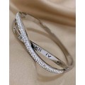 Infinity Cuff Bracelet - Stainless Steel (6cm)