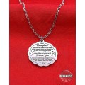 My Daughter Stainless Steel Necklace - Hypoallergenic, No Tarnish