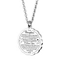 My Daughter Stainless Steel Necklace - Hypoallergenic, No Tarnish