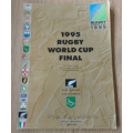 RUGBY WORLD CUP 1995 FINAL PROGRAMME - SOUTH AFRICA VS NEW ZEALAND