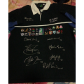 RUGBY WORLD CUP 2003 SPECIAL EDITION JERSEY SIGNED BY WINNING CAPTAINS AND NELSON MANDELA