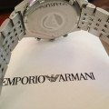 ***LATE ENTRY-STUNNING MINT EMPORIO ARMANI MENS CHRONOGRAPH***