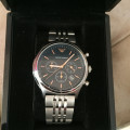 ***LATE ENTRY-STUNNING MINT EMPORIO ARMANI MENS CHRONOGRAPH***