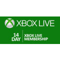 Xbox LIVE Gold 14 Days Membership Card Xbox 360 Xbox ONE