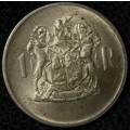 1969 Silver One Rand - Afrikaans R1