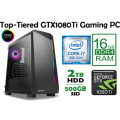 GODLIKE!! Top-tiered RGB GTX1080Ti Gaming PC - *8th Gen i7, 16GB RGB, NVMe + HDD, GTX1080Ti 11GB*
