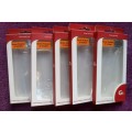 5 x LG G5 Clear Hard Cases plus Screen protectors included