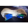 3-in-1 PS2 & VGA Cable 1.8m