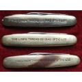 Crazy R1 Start Auction!  Pocketknife  The Linen Thread Co (SA) Ltd