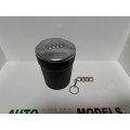 AUDI SIGARETTE ASHTRAY FOR A3 WITH KEY RING