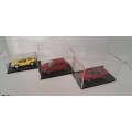 PERSPEX CASES TO FIT 1:64 SCALE DIE CAST MODELS