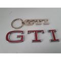 VW GTI KEY RING AND BADGE