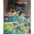 LEGO Legends of Chima Lavertus` Twin Blades (70129)