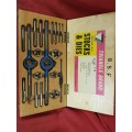 NEW OLD STOCK BRITISH MADE UNF TAP AND DIE SET