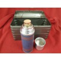 Antique Lunch Pail with Thermos flask