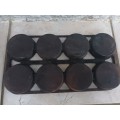 VINTAGE ERIE No.8 Cast Iron Muffin Pan 946