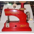 Vulcan Minor sewing machine Red 1950`s