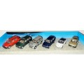 Set 1 Cararama Collection 6 Model Cars Toy Series No 176 172 Scale Boxed Diecast
