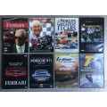 DVDs MOTORSPORT RACING CARS - LOT 2 / R50each