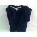 Burberry Cashmere Sweater Luxury Size M Blue Navy (Slim/Medium size body fit)