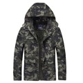 Camouflage Winter Jacket with Hood + Free Shipping