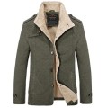 Faux Wool Inner Trench Coat + Free Shipping