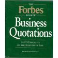 The Forbes Book of Business Quotations  -  Ted Goodman