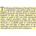 The Woodsworth Dictionay of Sexual Terms - Michael A Carstens