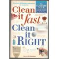 Clean it Fast Clean it Right  -  Jeff Bredenberg