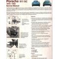 Porsche 911  Service Manual - Coupe Targa Cabriolet - 1978 - 1983