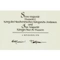 AUTOGRAPHS  -  Printed Autographs of World Leaders Who Visited Bonn Town Hall