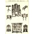 The 35 Styles of Antique Furniture at a Glance  --  C B Linder
