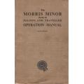 Morris Minor Saloon and Traveller Operation Manual